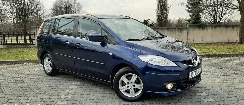 Mazda 5 cena 15400 przebieg: 211000, rok produkcji 2008 z Tuczno małe 562